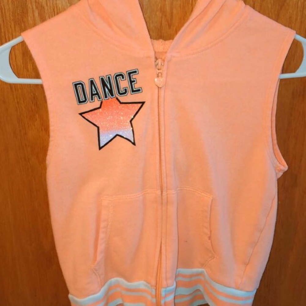 Orange dance vest